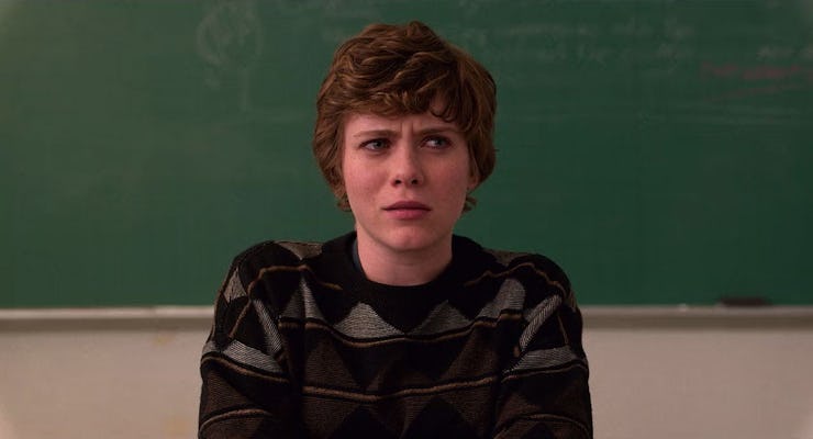 Sophia Lillis as Sydney Novak in I Am Not Okay With This