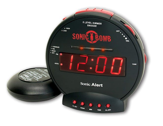 Sonic Bomb Dual Extra Loud Alarm Clock With Bed Shaker
