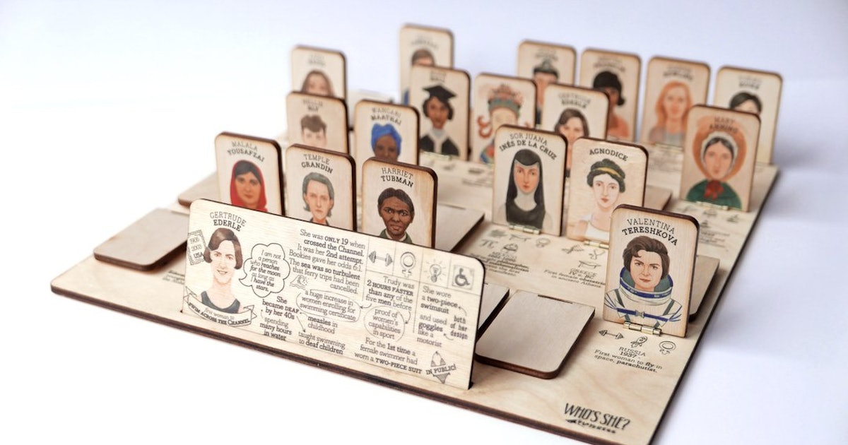'Who's She?' Board Game Is The Feminist Version Of 'Guess Who?' We All Need