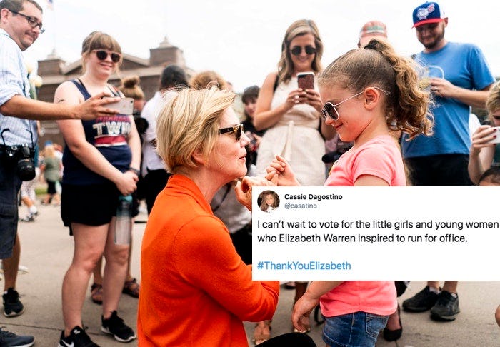 Sen. Elizabeth Warren has dropped out of the Democratic presidential race, but her followers want he...