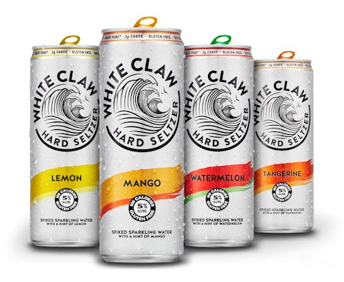 White Claw launched 3 new flavors: watermelon, lemon, and tangerine