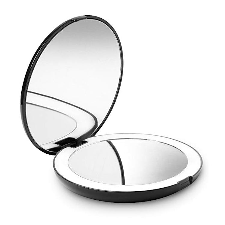 Fancii LED Lighted Travel Makeup Mirror