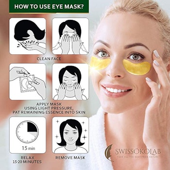Under Eye Mask Gold Eye Mask 