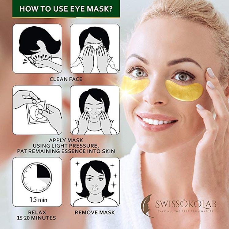 Under Eye Mask Gold Eye Mask 