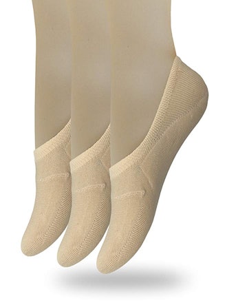 Eedor Women's No Show Socks (3 Pairs)