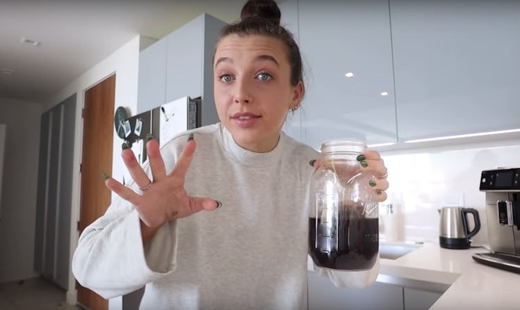 I Tried Emma Chamberlain's Iced Coffee Recipe