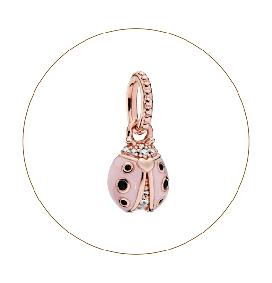 Pink Ladybird Pendant