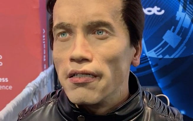 Arnold Schwarzenegger is suing Promobot for modeling its creepy robot