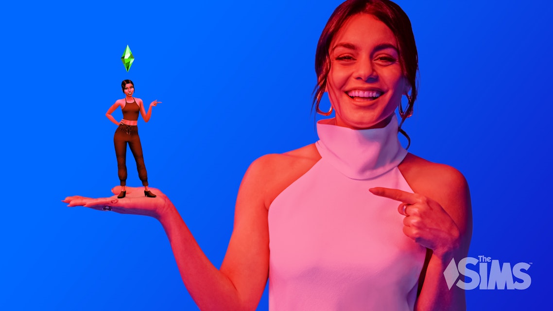 The Sims 4 Play With Life Campaign Added A Vanessa Hudgens Sim To