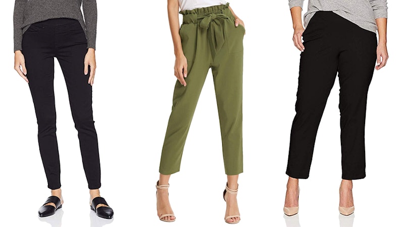 24 Comfortable Pants That Look Good On Everyone & Are Under $50 On Amazon