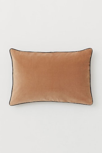 Cotton velvet cushion cover