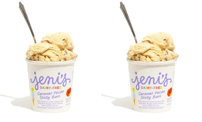 Jeni's New Caramel Pecan Sticky Buns Ice Cream Is A DairyFree Treat