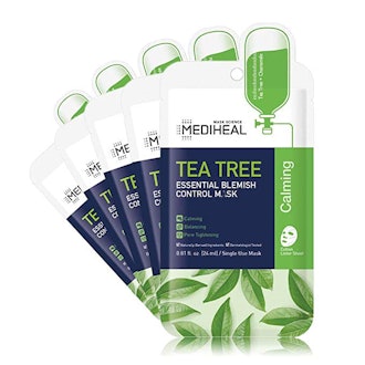 Mediheal Tea Tree Essential Blemish Control Mask (5-Pack)