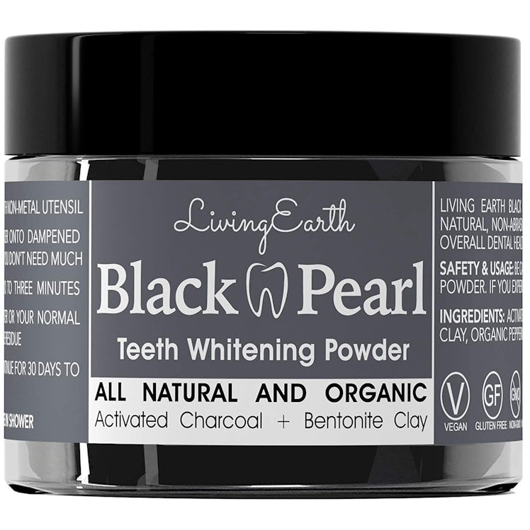 One Living Earth Black Pearl Teeth Whitening Powder