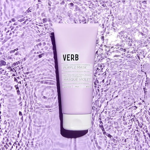 Verb's new Purple Hair Mask will protect your blonde from going brassy this summer