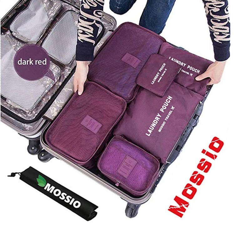 Mossio Packing Cubes with Shoe Bag (7-Pieces)