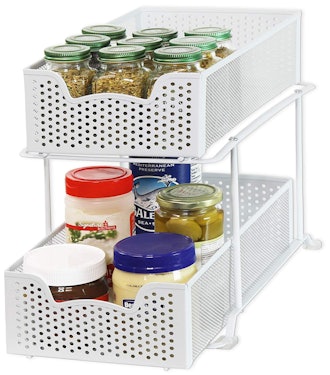Simple Houseware Sliding Cabinet Basket Organizer