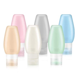 Uerstar Silicone Cosmetic Travel Size Toiletry Containers