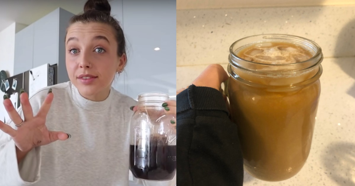 I Tried Emma Chamberlain's Iced Coffee Recipe To See If It's Worth The Hype