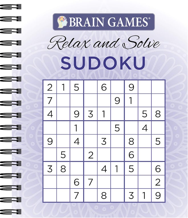Brain Games Relax and Solve: Sudoku
