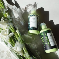 The new SUPER GARDEN CBD Shampoo and Conditioner from R+Co focus on regenerating hair and soothing s...
