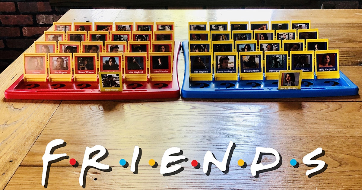A 'Friends'Themed Guess Who? Board Game Exists, And My Nostalgia Is