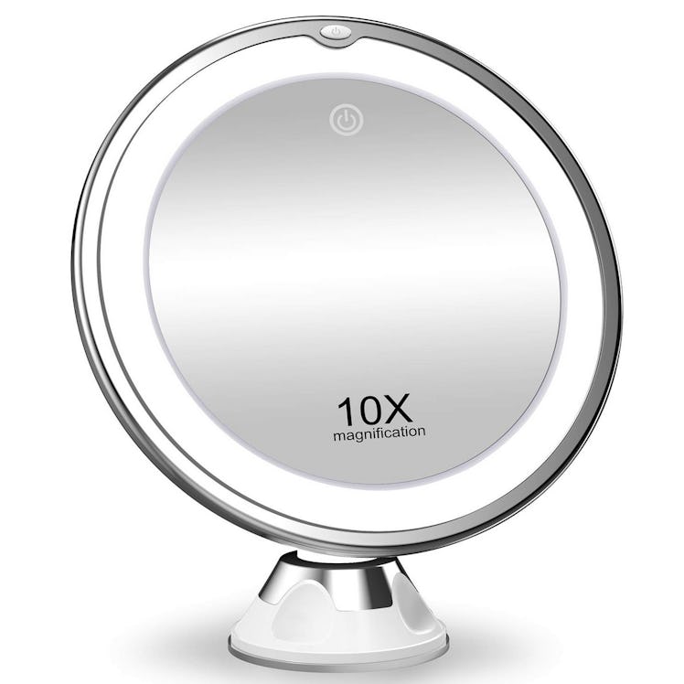 KOOLORBS 10X Magnifying Makeup Mirror