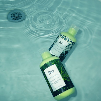 The new CBD-infused shampoo and conditioner from R+Co are formulated to also help with hair growth.