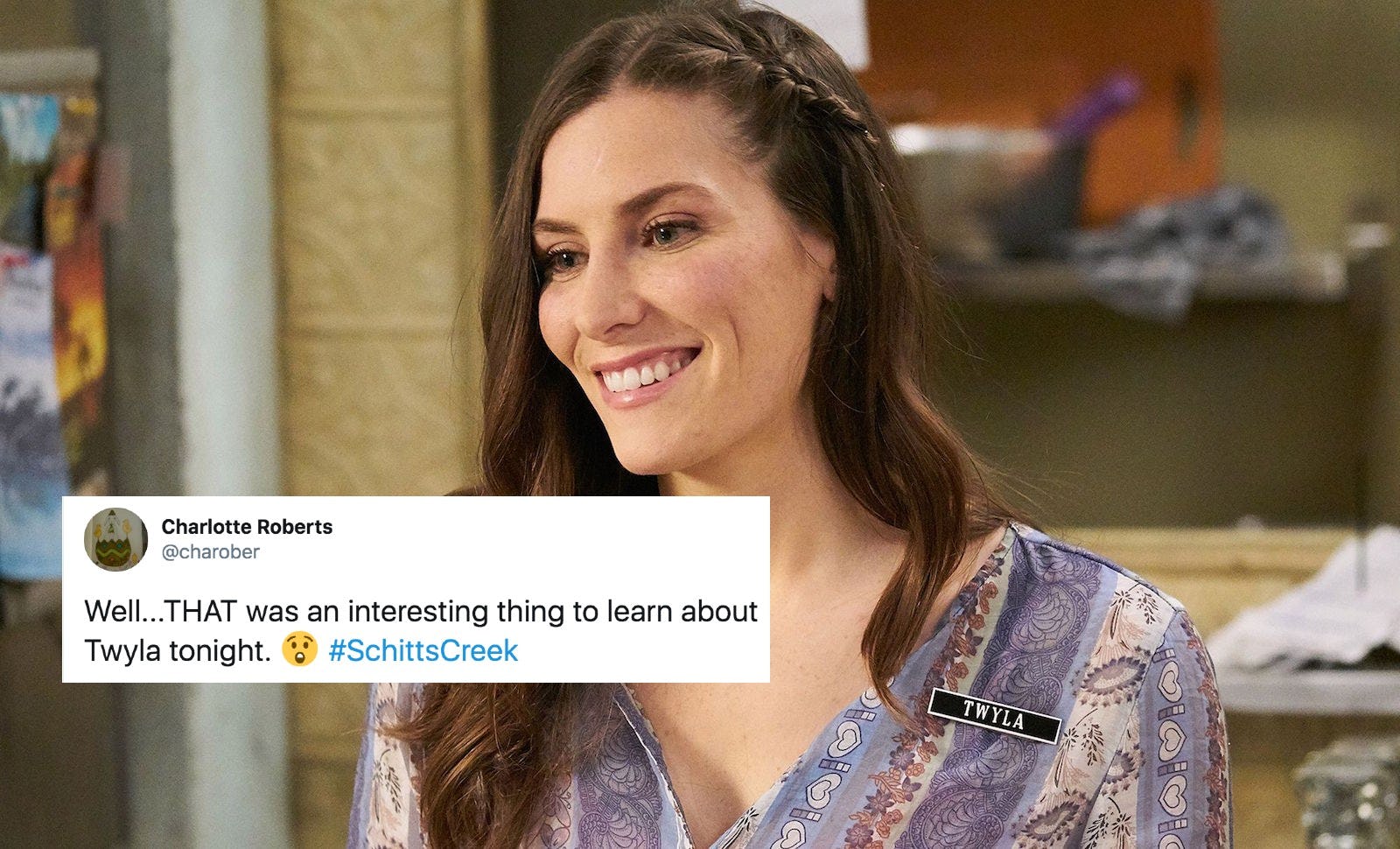 'Schitt's Creek' Revealed A Huge Secret About Twyla & Fans Are Losing It