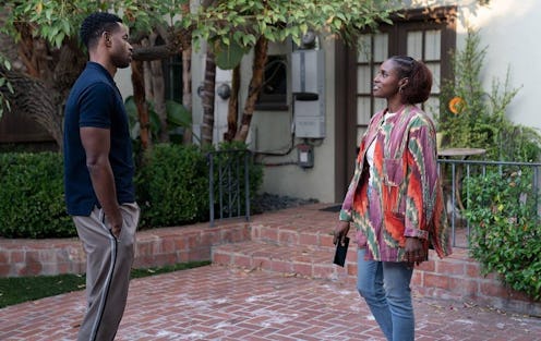 Lawrence (Jay Ellis) and Issa (Issa Rae) in 'Insecure' Season 4