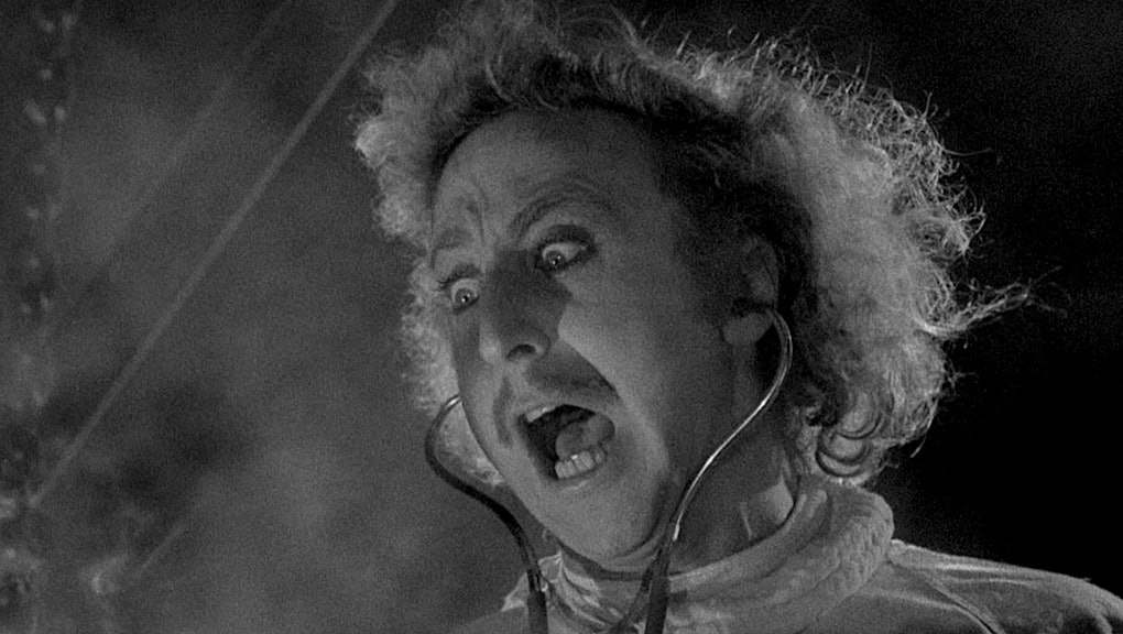 I'm rewatching 'Young Frankenstein' and laughing through the madness