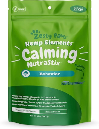 Zesty Paws Calming Dental Sticks For Dogs (12 Ounces)