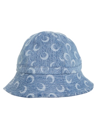 Blue Denim Moon Logo Bob Hat