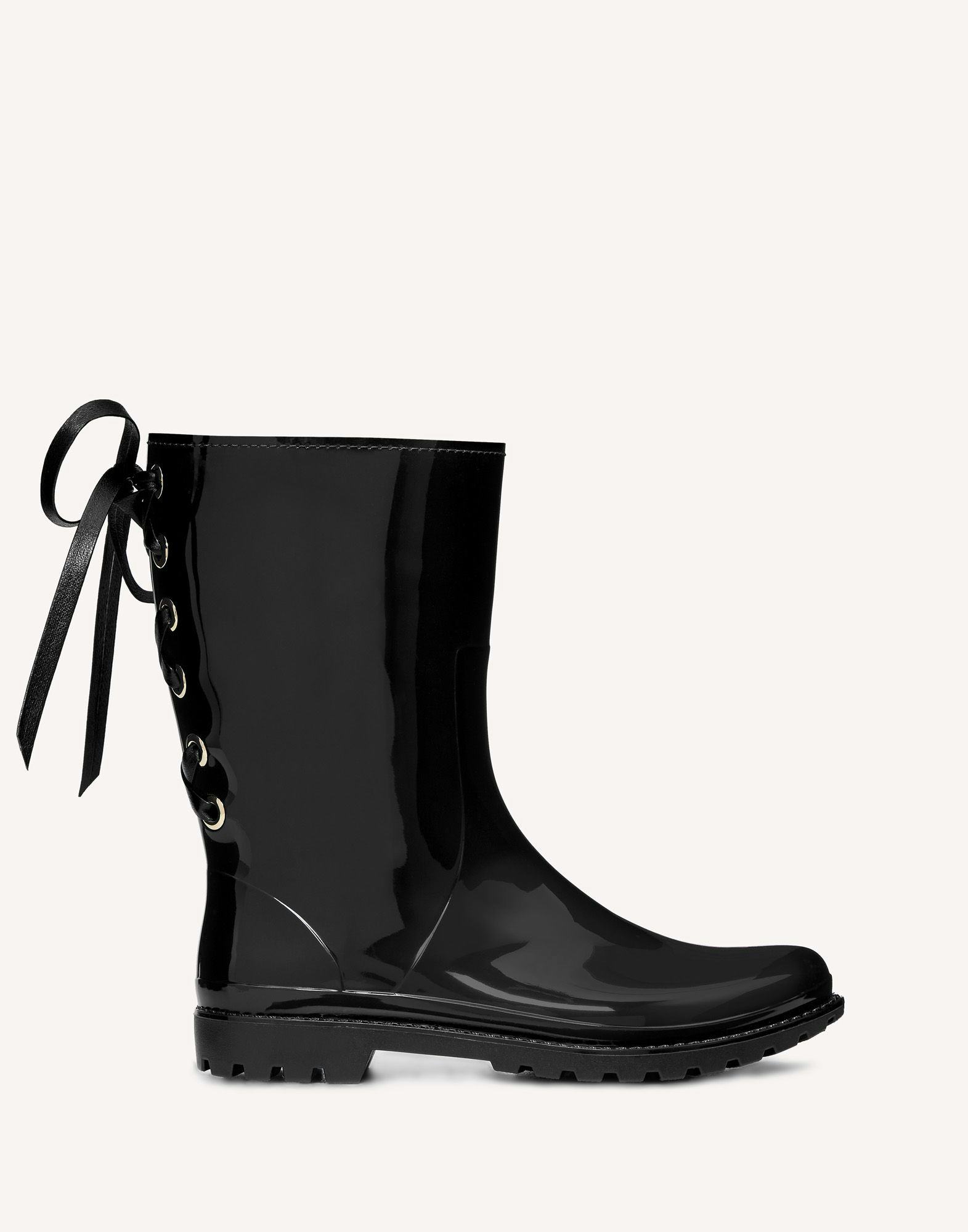 valentino lace rain boots