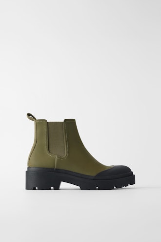 Zara Low Heled Technical Ankle Boots