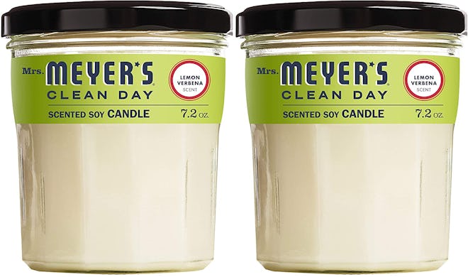 Mrs. Meyer's Clean Day Lemon Verbena Soy Candles (2-Pack)
