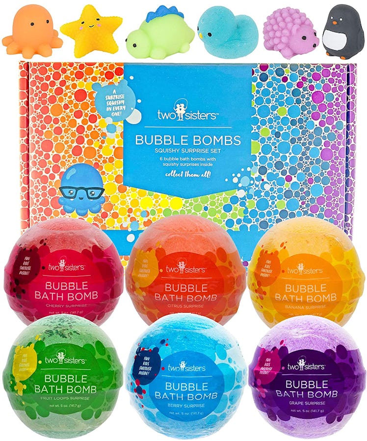 Two Sisters Bubble Bombs Squishy Surprise Kit (Set of 6)