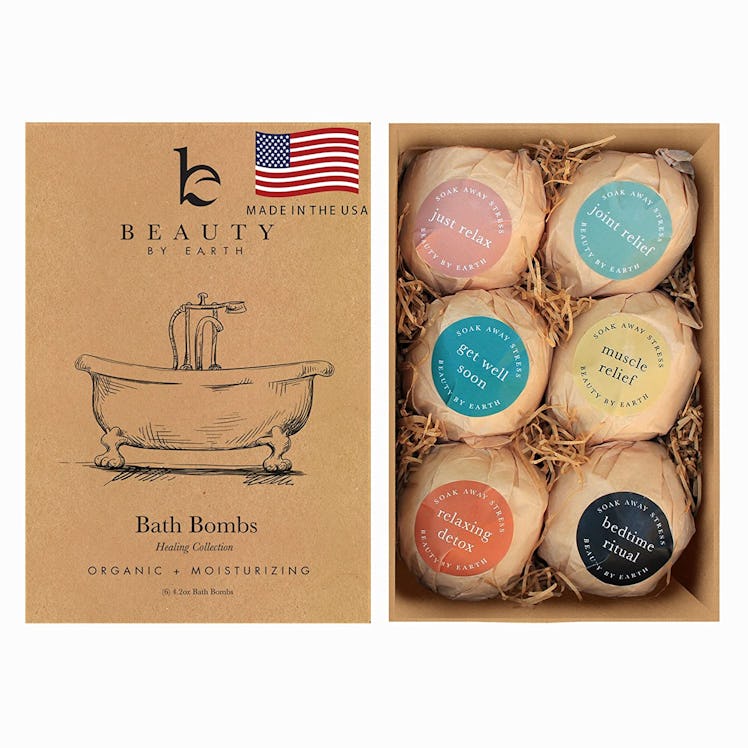 Beauty By Earth Bath Bombs (Set of 6)