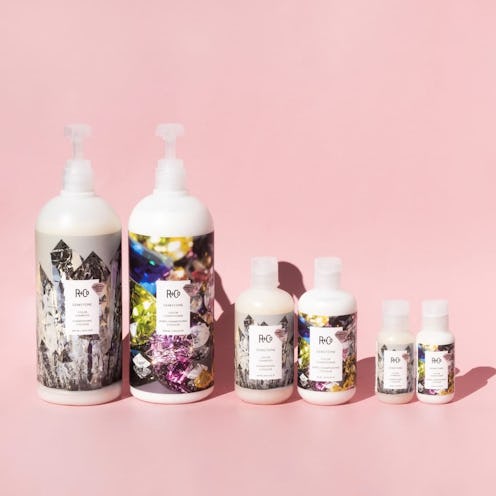 The newest sale from R+Co features liter versions of its shampoo and conditioner sets.
