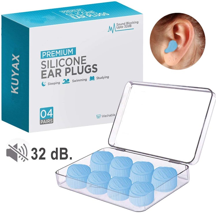 Kuyax Silicone Putty Earplugs (4 pairs)