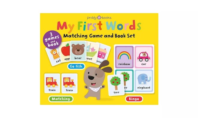 My First Words Matching Game and Book Set