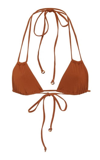 Rust Jane Double String Bikini Top
