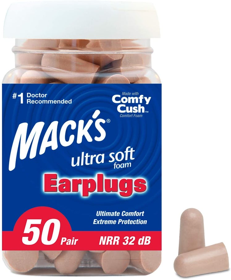 Mack's Ultra Soft Foam Earplugs (50 pairs)