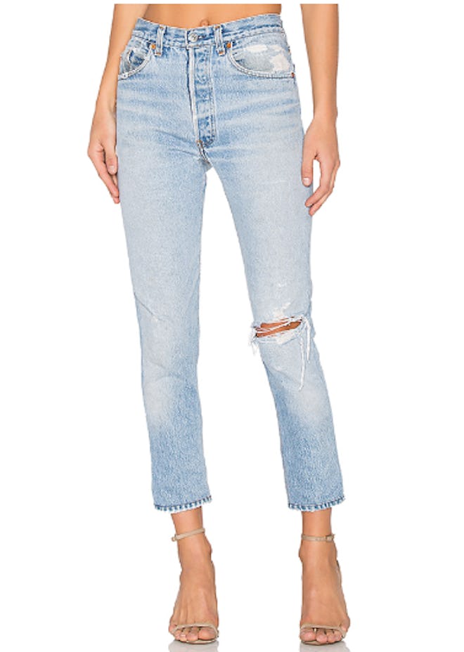 Levis High Rise Ankle Crop 