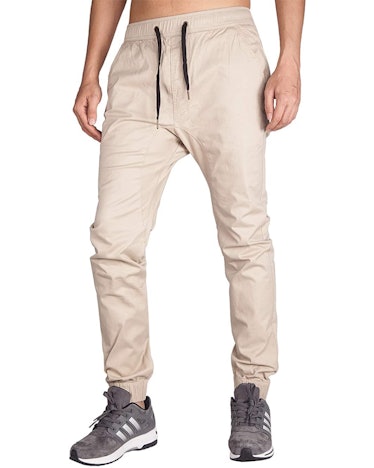 ITALY MORN Men's Chino Jogger Pants