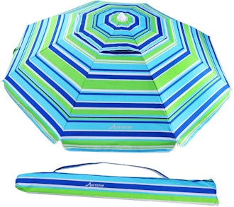 Movtotop Beach Umbrella with Sand Anchor