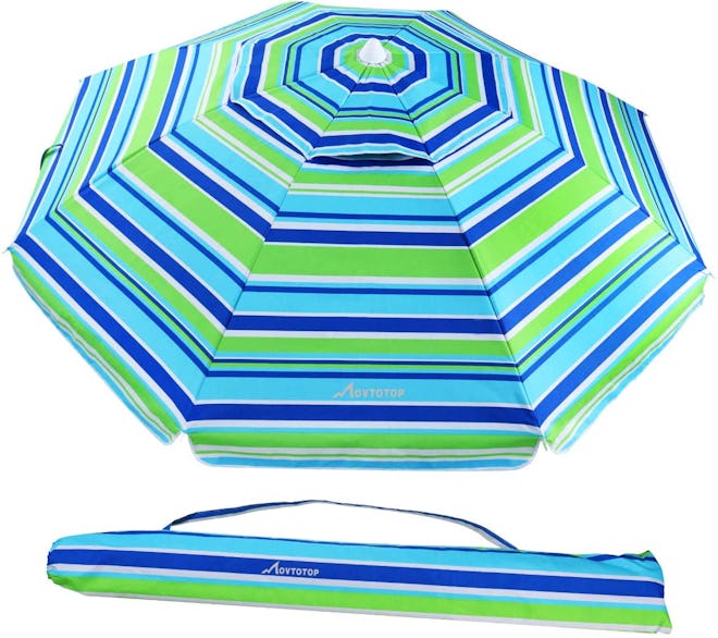 Movtotop Beach Umbrella with Sand Anchor