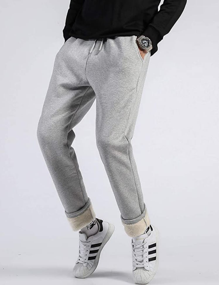 Gihuo Sherpa Lined Sweatpants