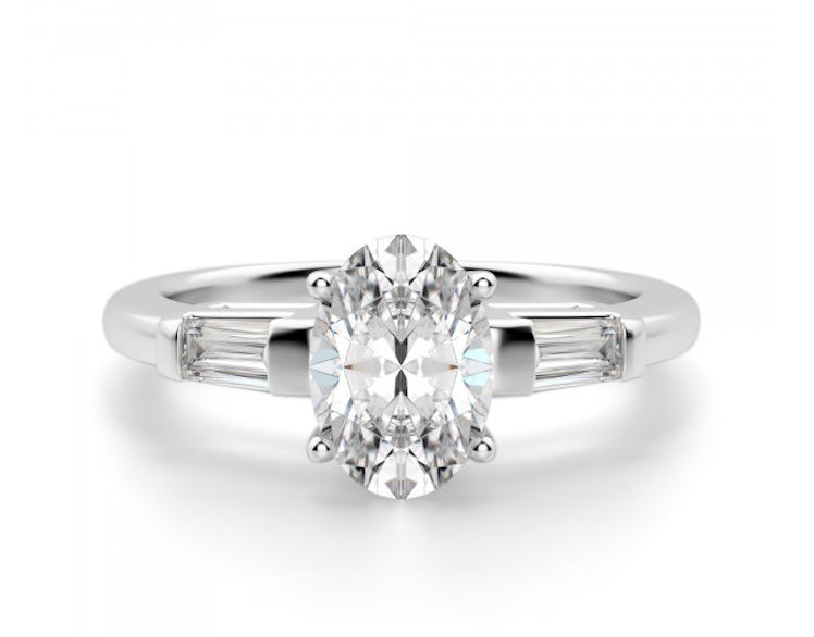 Endless Days Oval Cut Engagement Ring