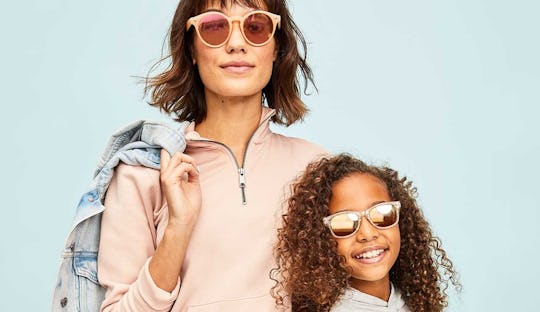 a woman and a girl wearing old navy sale fashions